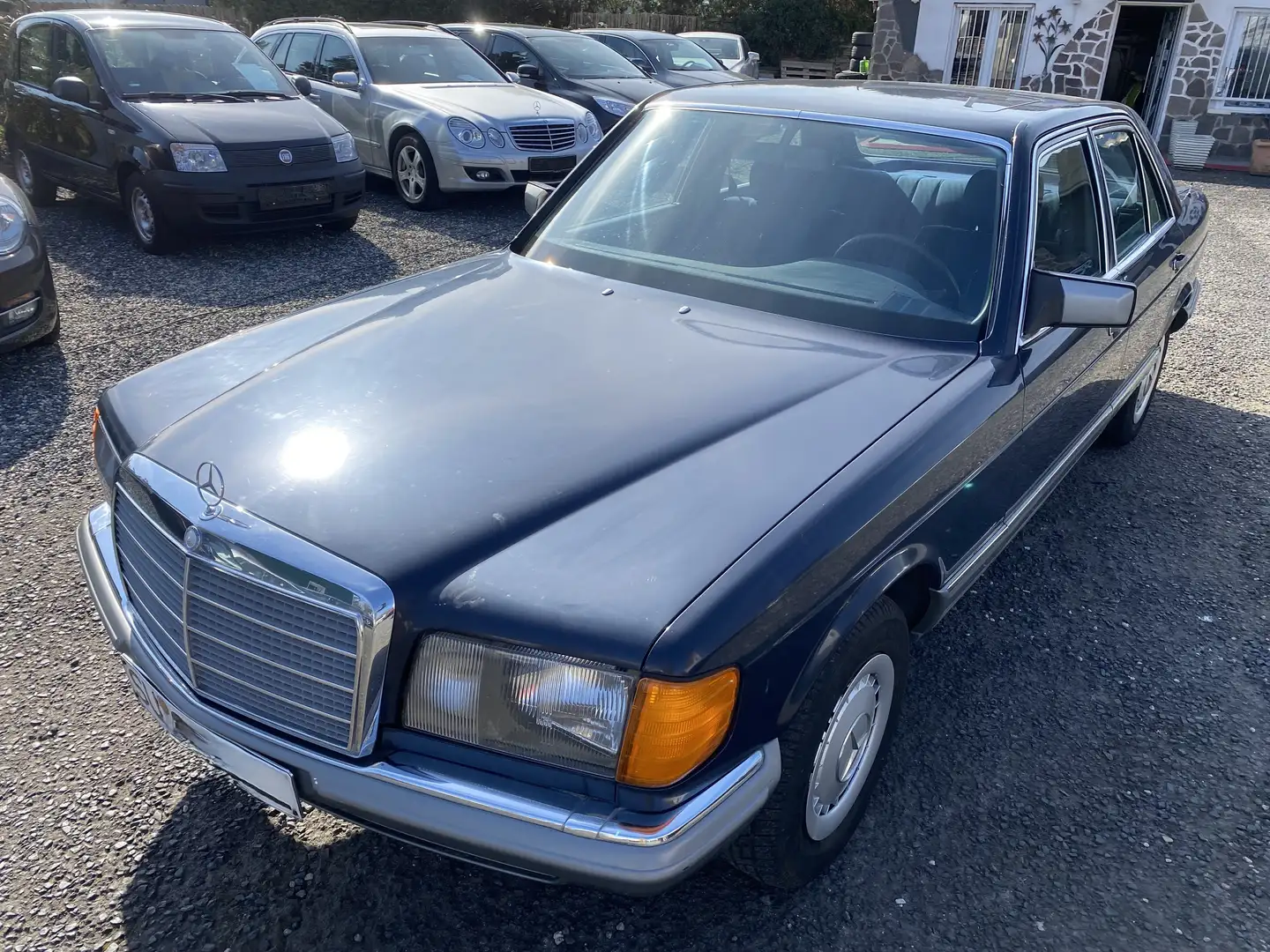 Mercedes-Benz 280 SE aus 1er Hand Blau - 1