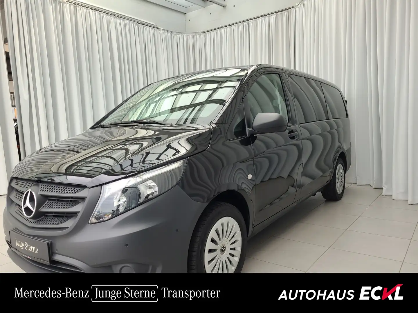 Mercedes-Benz Vito 116 CDI Tourer PRO Lang PDC KAM Zwart - 1