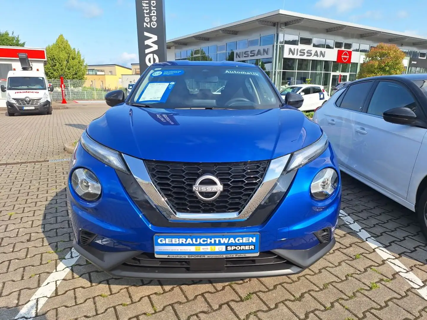 Nissan Juke 1.0 DIG-T DCT Acenta Bleu - 2