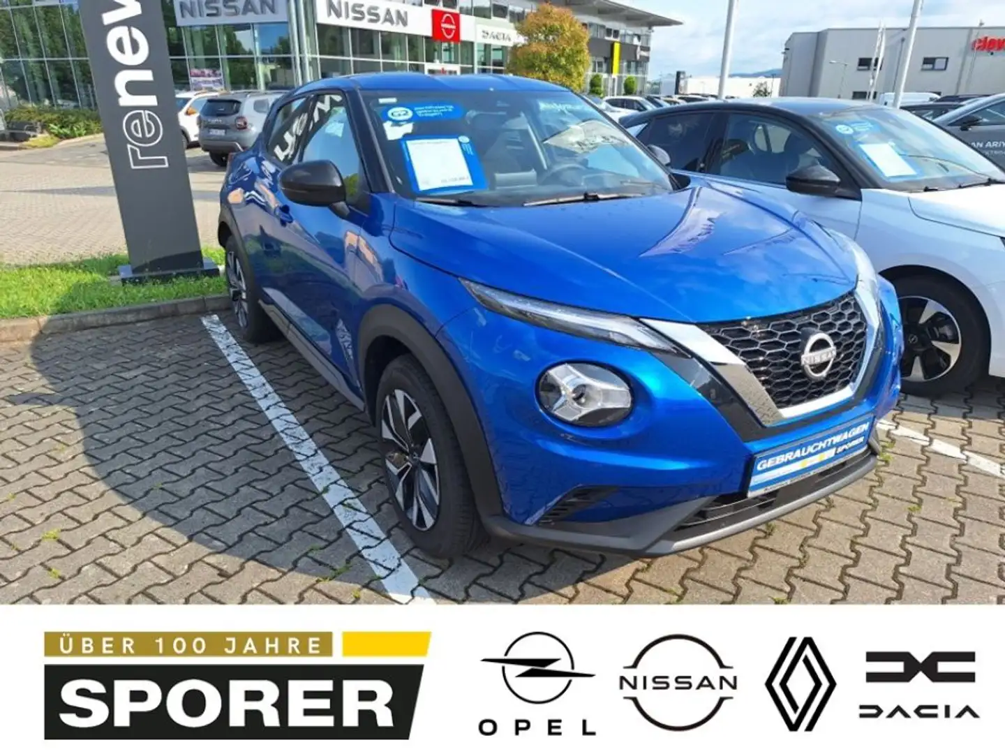 Nissan Juke 1.0 DIG-T DCT Acenta Bleu - 1
