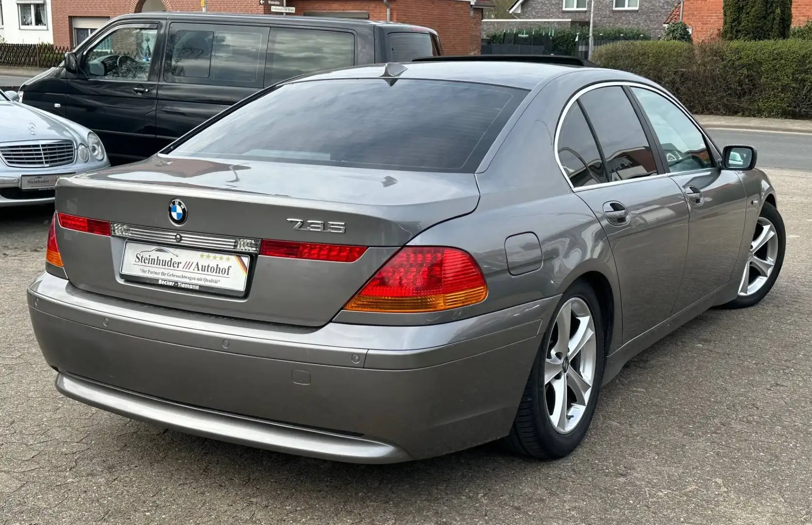 BMW 735 735i L LPG Grigio - 2
