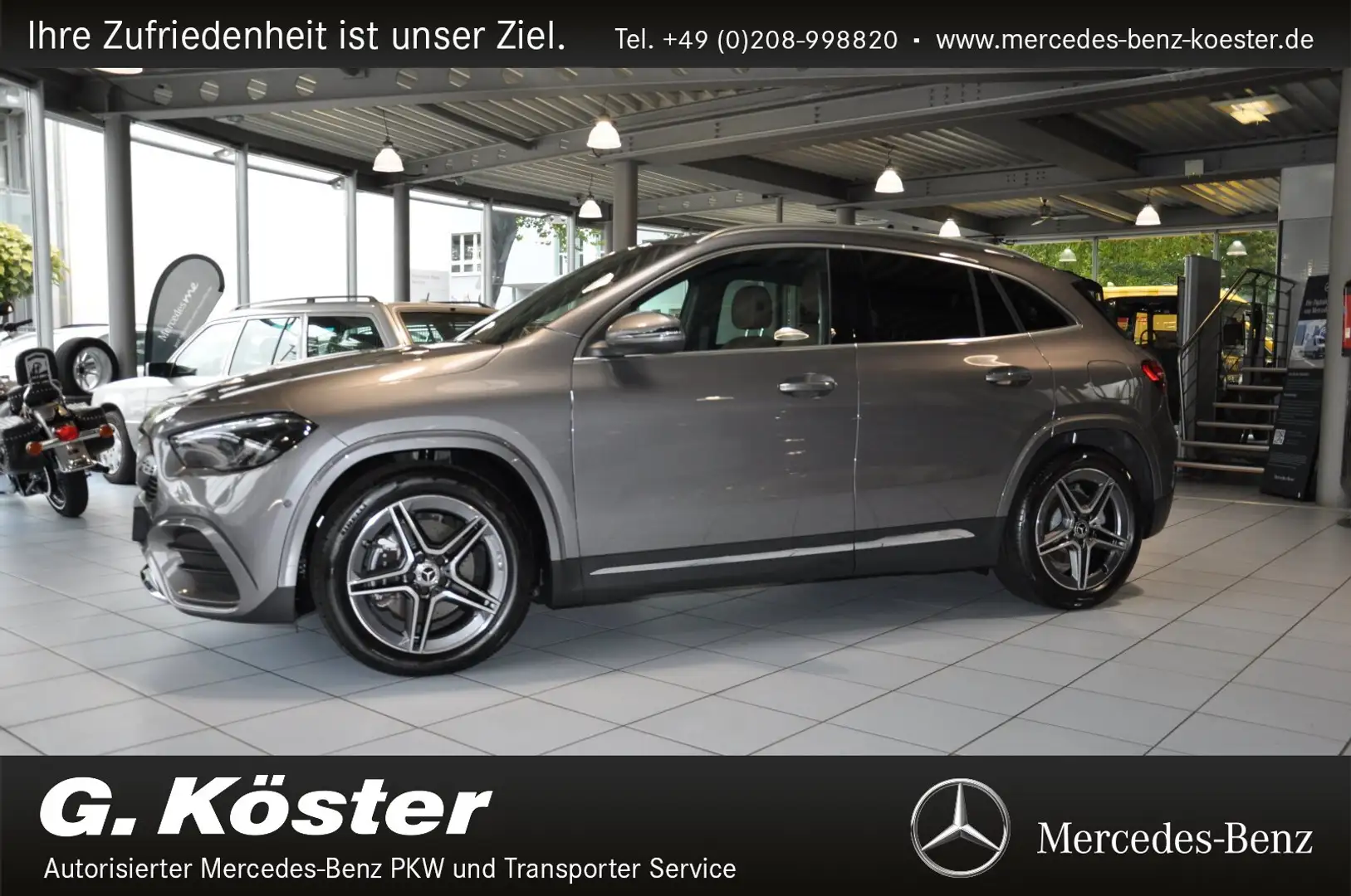 Mercedes-Benz GLA 220 GLA 220 AMG Line (EURO 6d) Navi/Distronic/Autom. Gris - 2