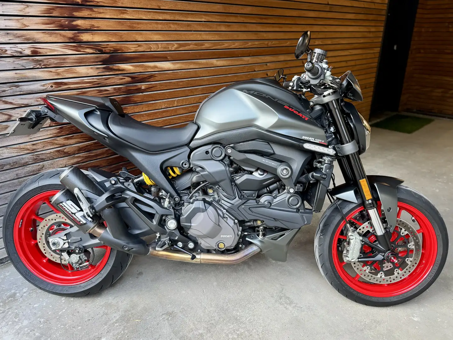 Ducati Monster 937 Etat impeccable (neuf) et TVA déductible Grijs - 2