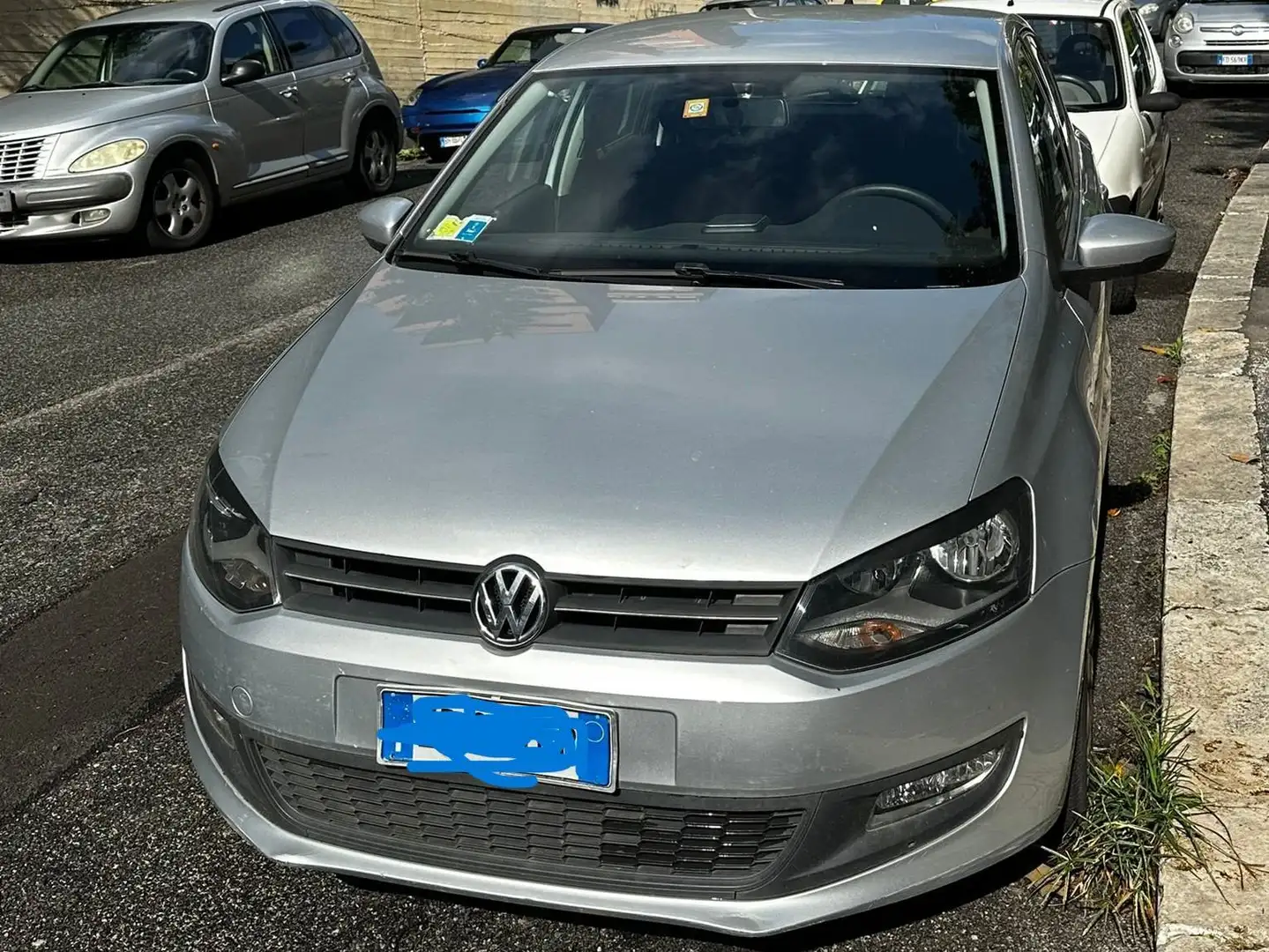 Volkswagen Polo Polo V 2009 5p 1.2 tdi Trendline Grigio - 1