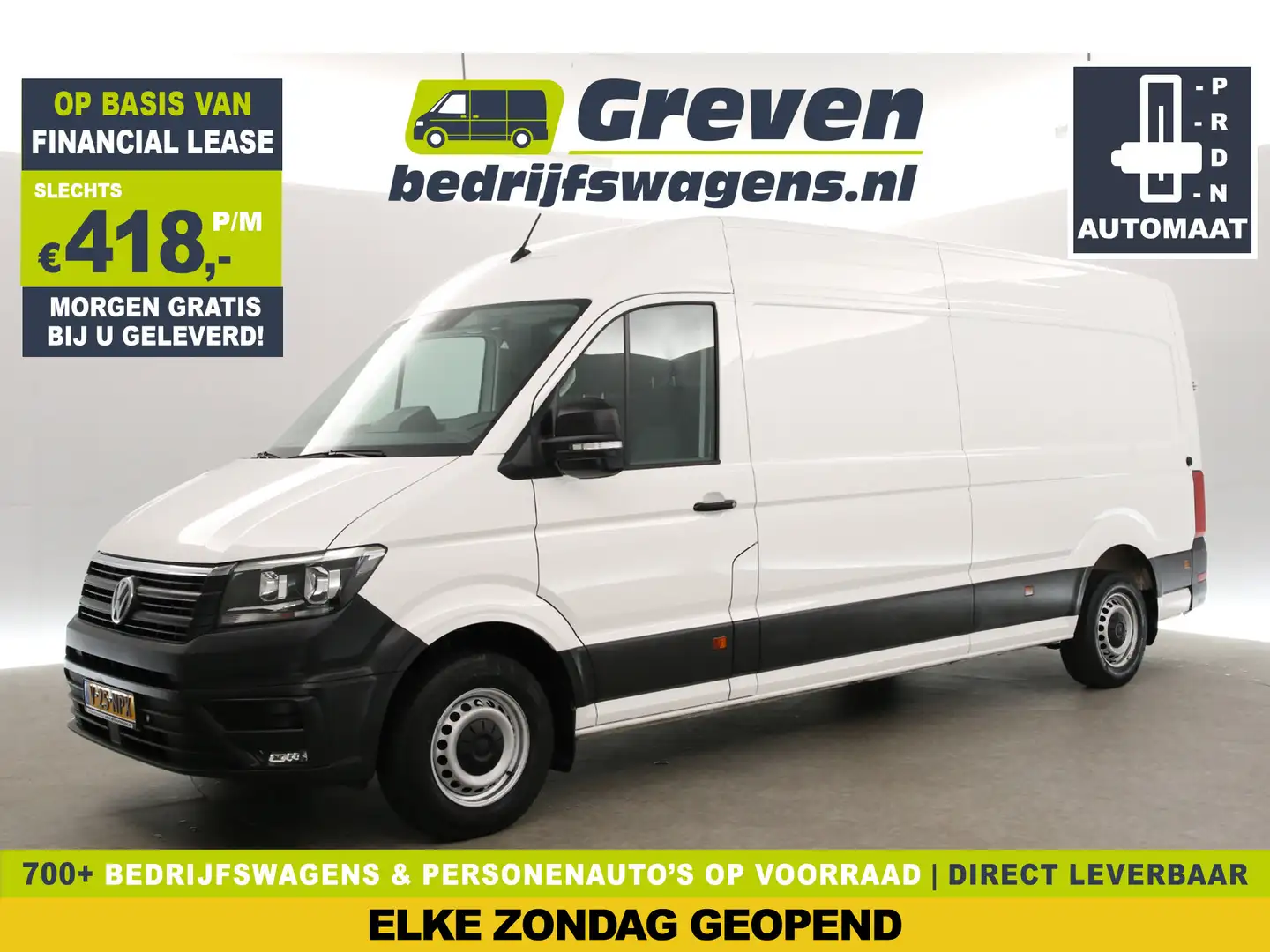 Volkswagen Crafter 35 2.0 TDI L4H3 | 177PK | 3000kg Trekgew. | Aut. | Wit - 1