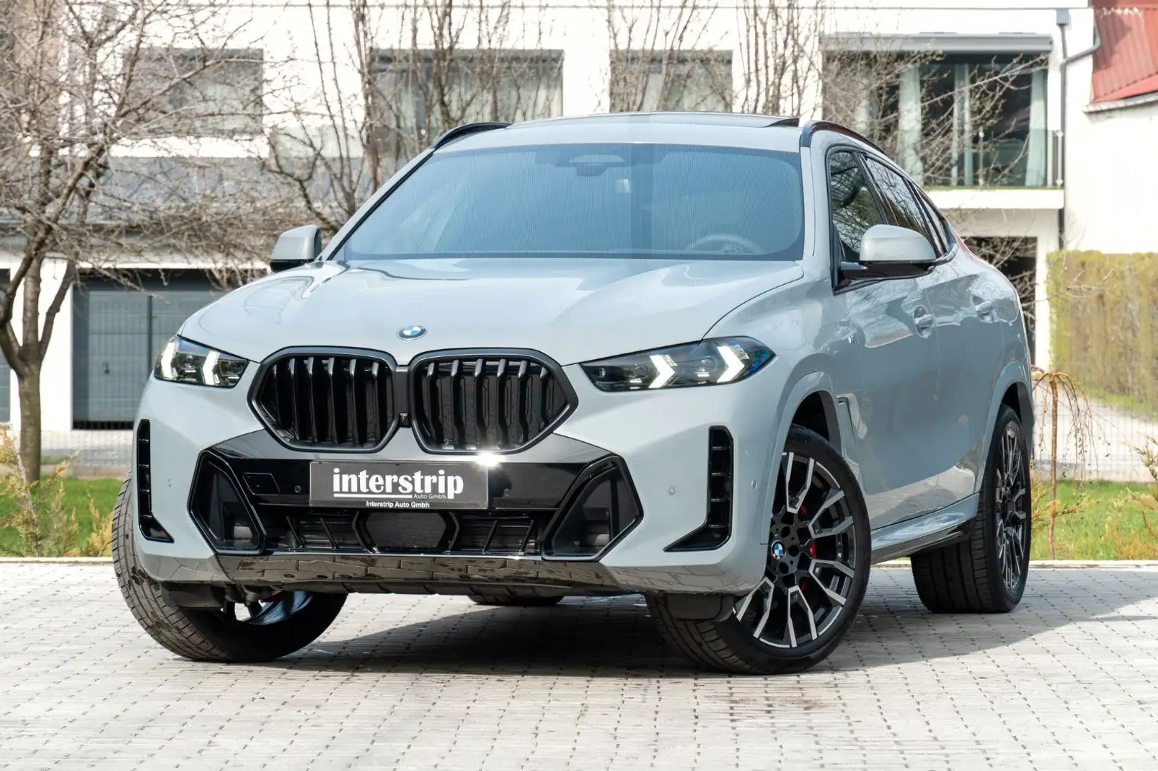 BMW X6 40d M SPORT.PANO.DR.ASS.PRO.SKY.SOFTC.H/K.360 Gris - 1