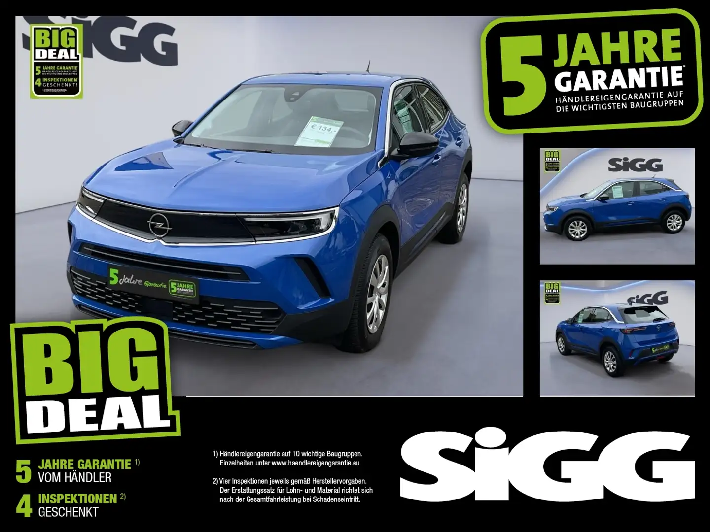 Opel Mokka 1.2 Turbo LED Scheinwerfer Blau - 1