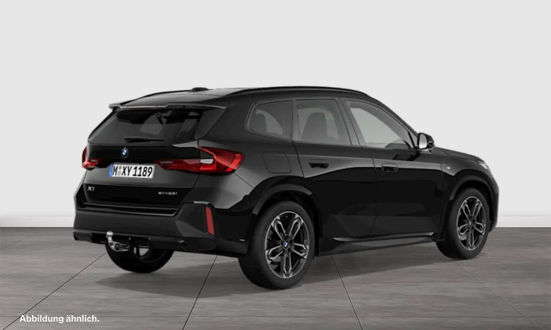 BMW X1 xDrive23i M Sport PANO ACC AHK RFK NAVI LED Schwarz - 2