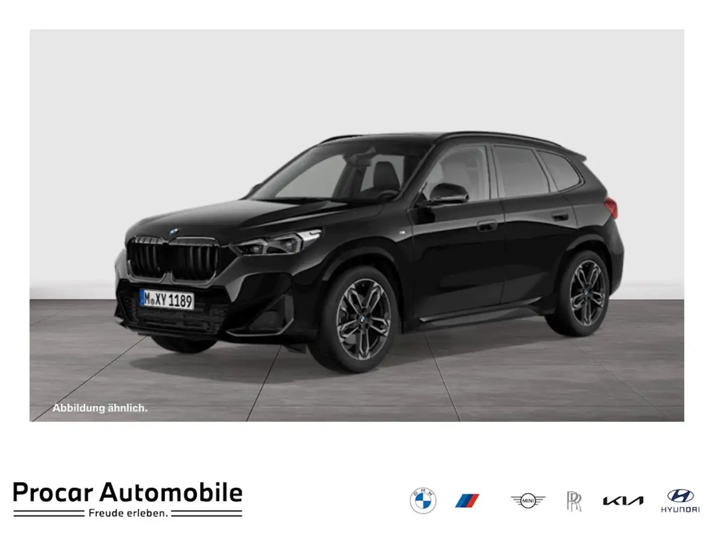 BMW X1 xDrive23i M Sport PANO ACC AHK RFK NAVI LED Schwarz - 1