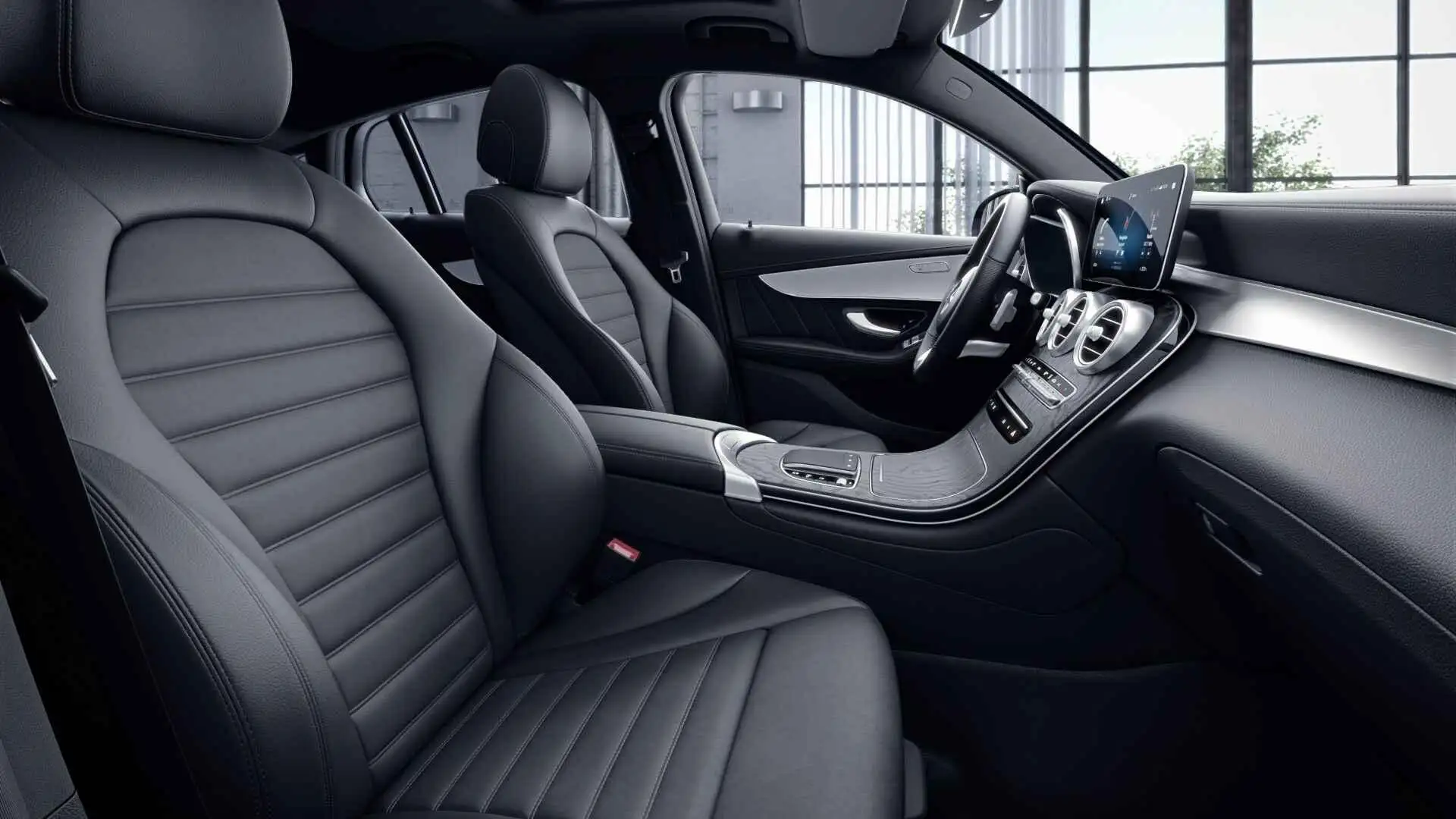 Mercedes-Benz GLC 300 DE 4MATIC Coupé AMG Line | Verwarmde Zetels | Smar Blau - 2