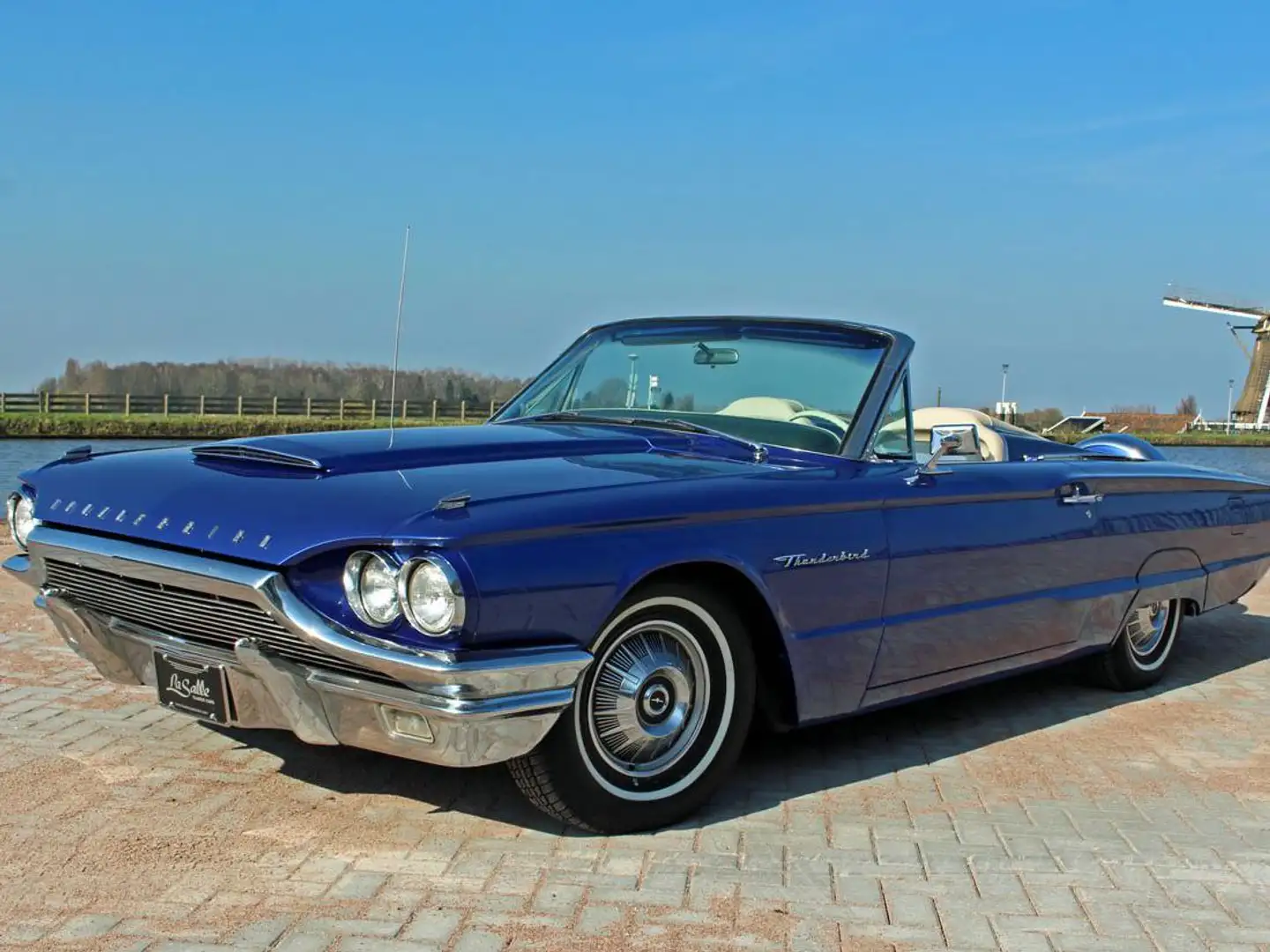 Ford Thunderbird 1964 Roadster - softtop Azul - 1