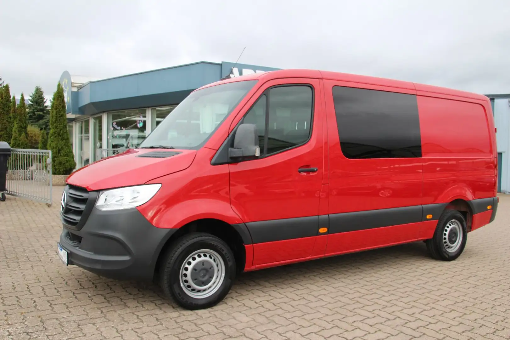 Mercedes-Benz Sprinter III Mixto 314 CDI RWD Klima/Lang Rot - 2