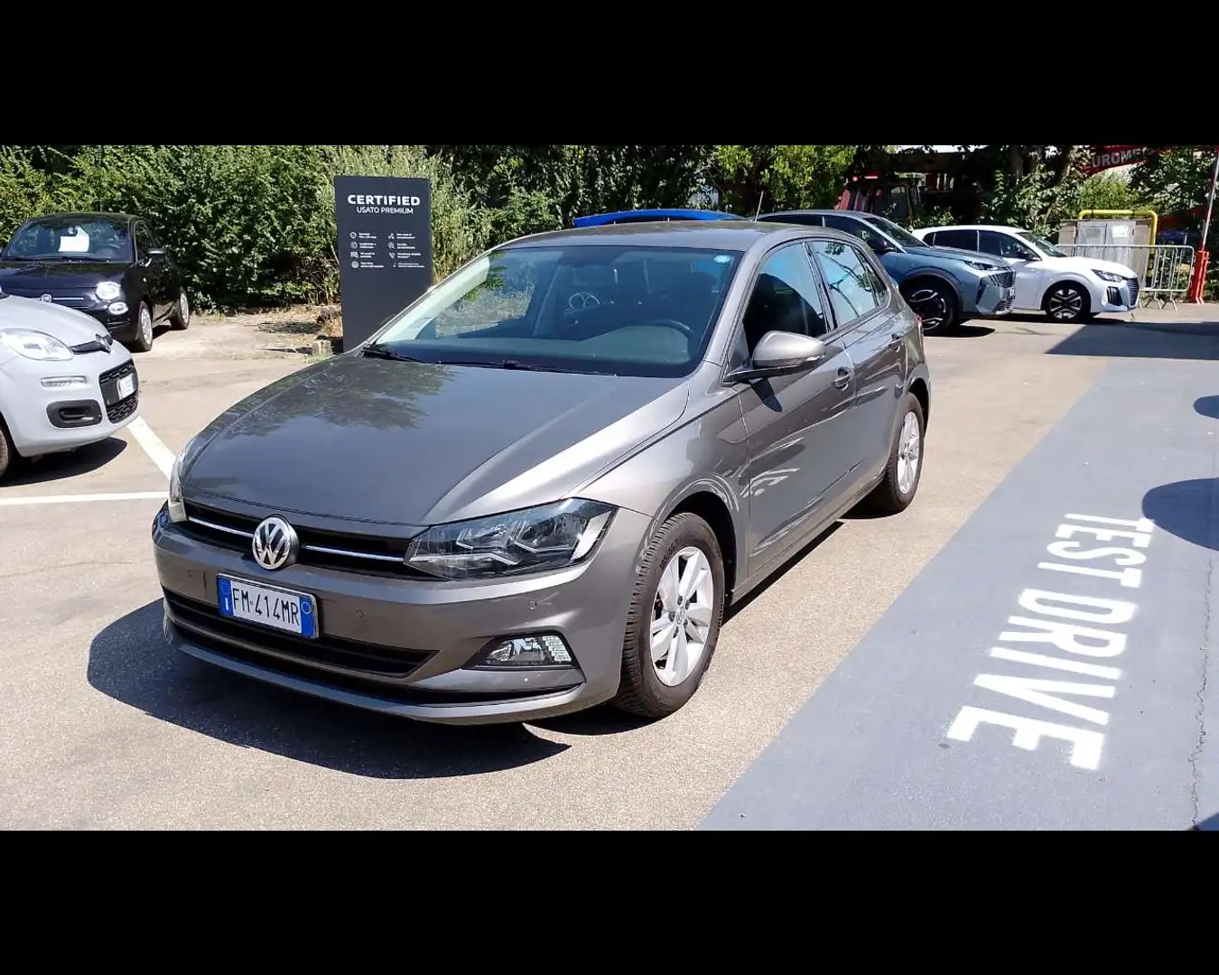 Volkswagen Polo 6ª serie - Polo 1.0 TSI 5p. Comfortline BlueMotion Grigio - 1