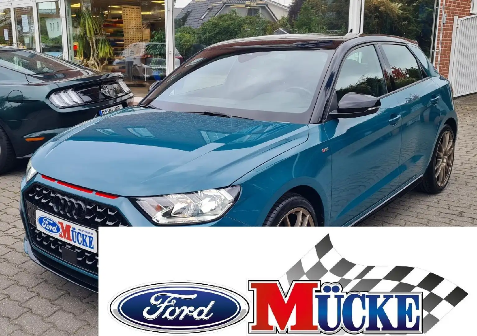 Audi A1 A1 Sportback S-line 5-tür. 1,0TFSi 70kw 5-Gang Grün - 1