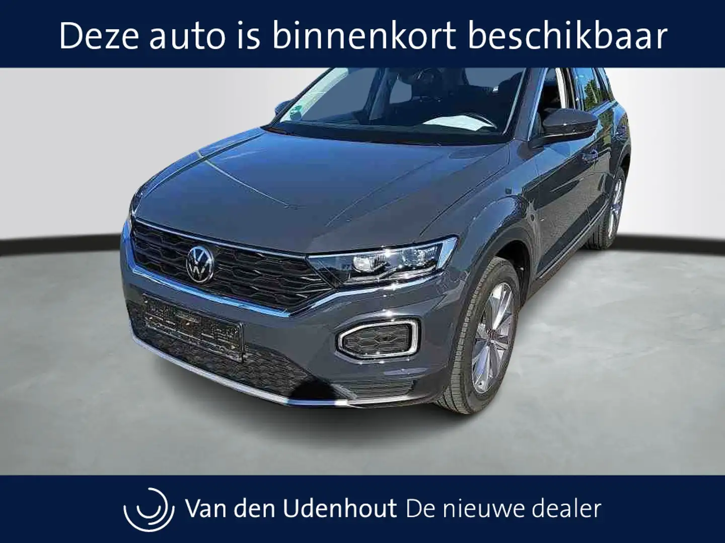 Volkswagen T-Roc 1.5 TSI 150pk Automaat Style / Navigatie / Adaptiv Gris - 1
