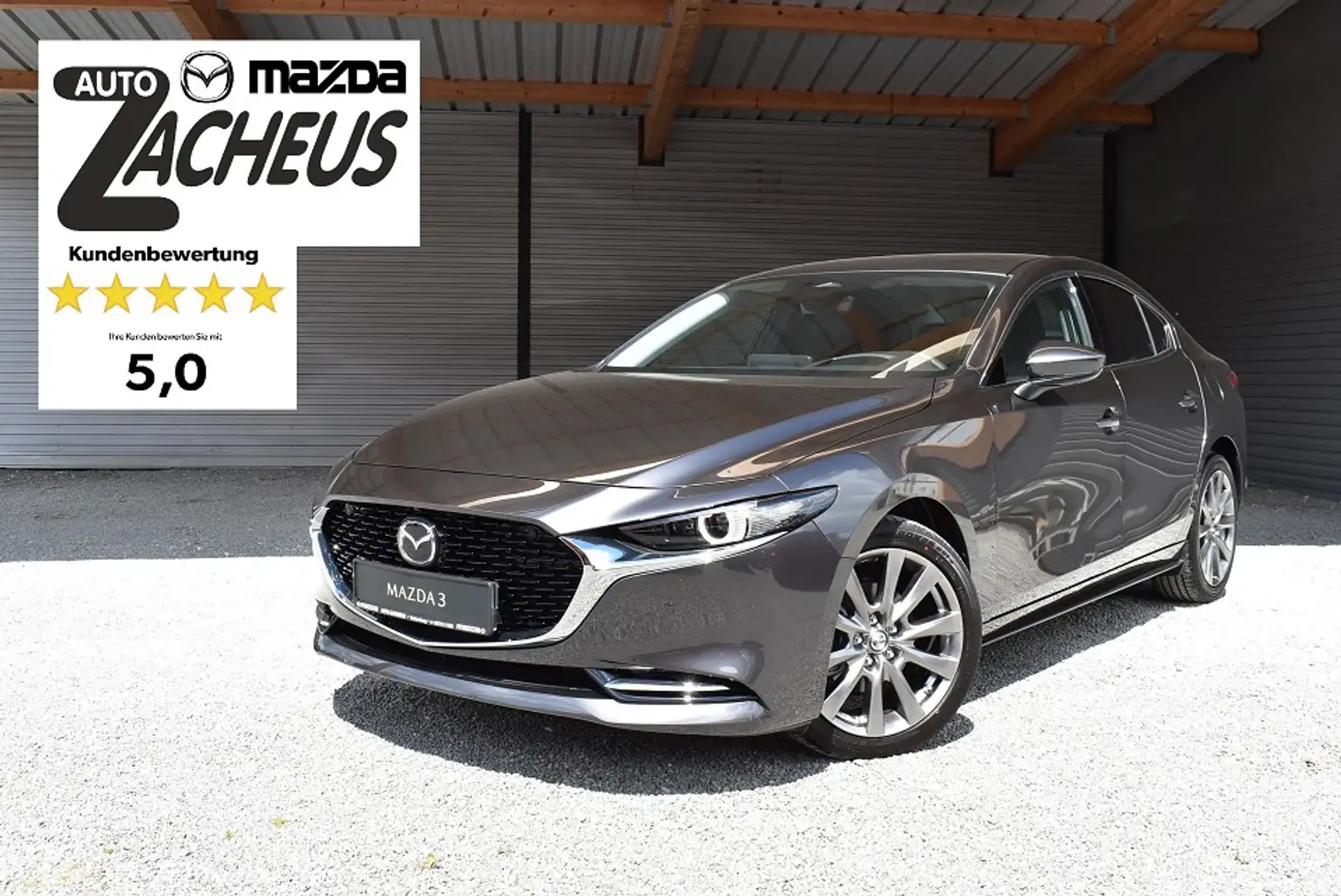 Mazda 3 2025 Fastback e-SKYACTIV X 186ps Takumi Grau - 1