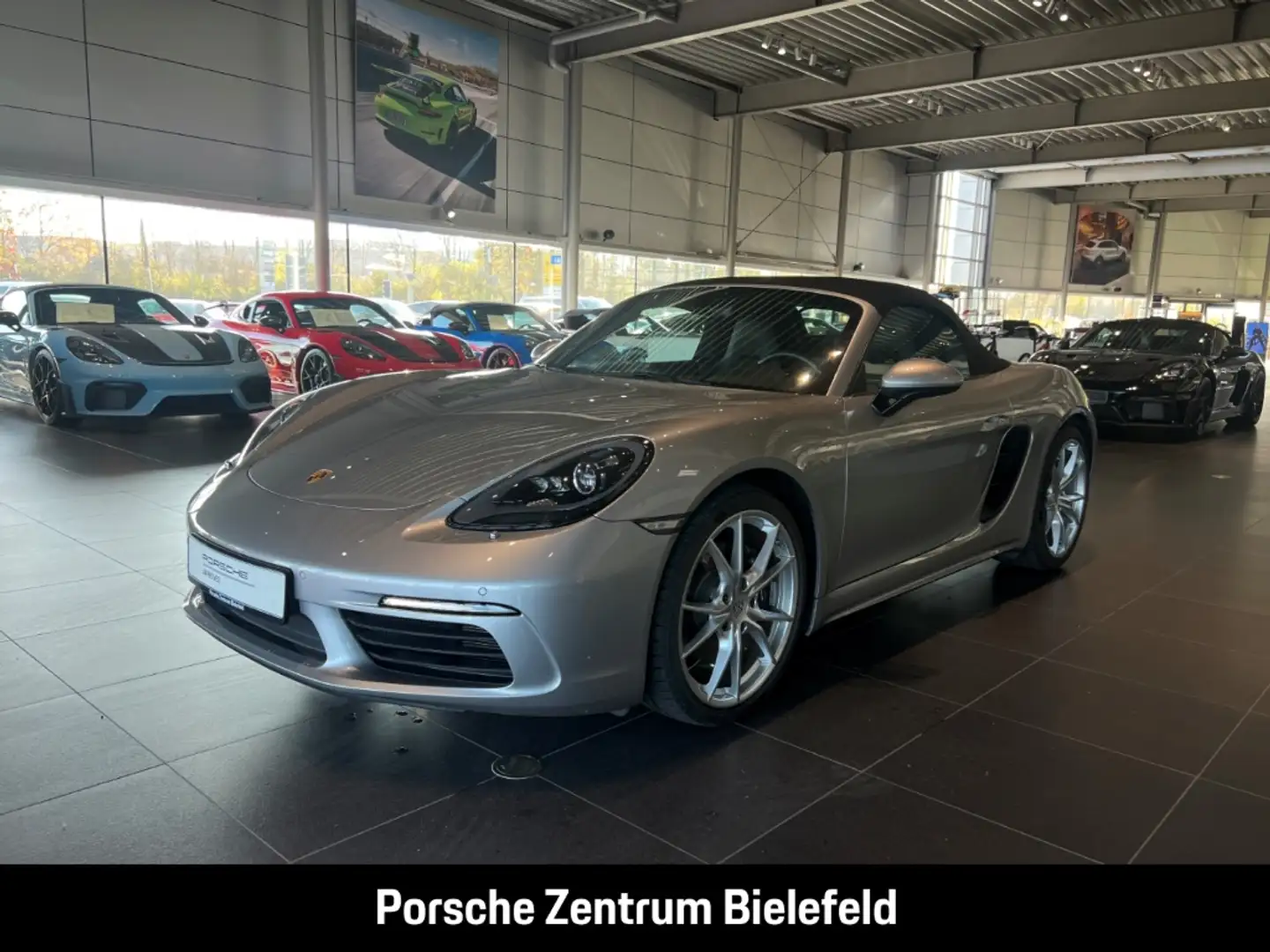 Porsche Boxster 718 20-Zoll Rückfahrkamera Silber - 1