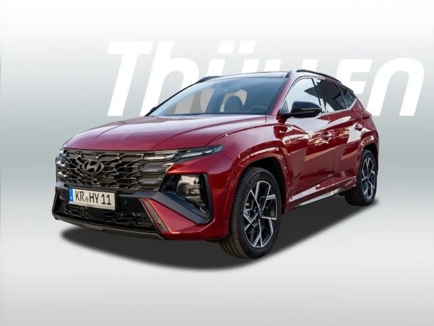 Hyundai TUCSON HEV N-Line Sitz. Assist. SD 1.6 Benzin Navi Rot - 1