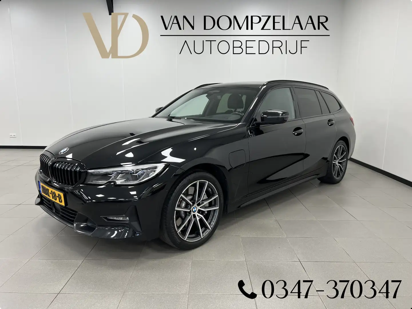 BMW 330 3-serie Touring 330e High Executive / Plug-in Hybr Negro - 1