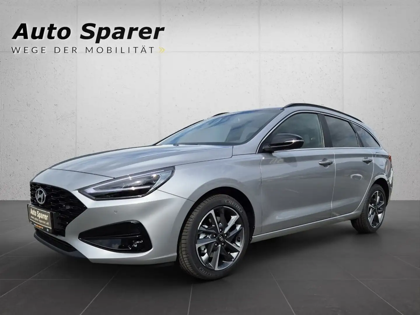 Hyundai i30 Kombi Go! Plus 1,0 T-GDi DCT Silber - 1