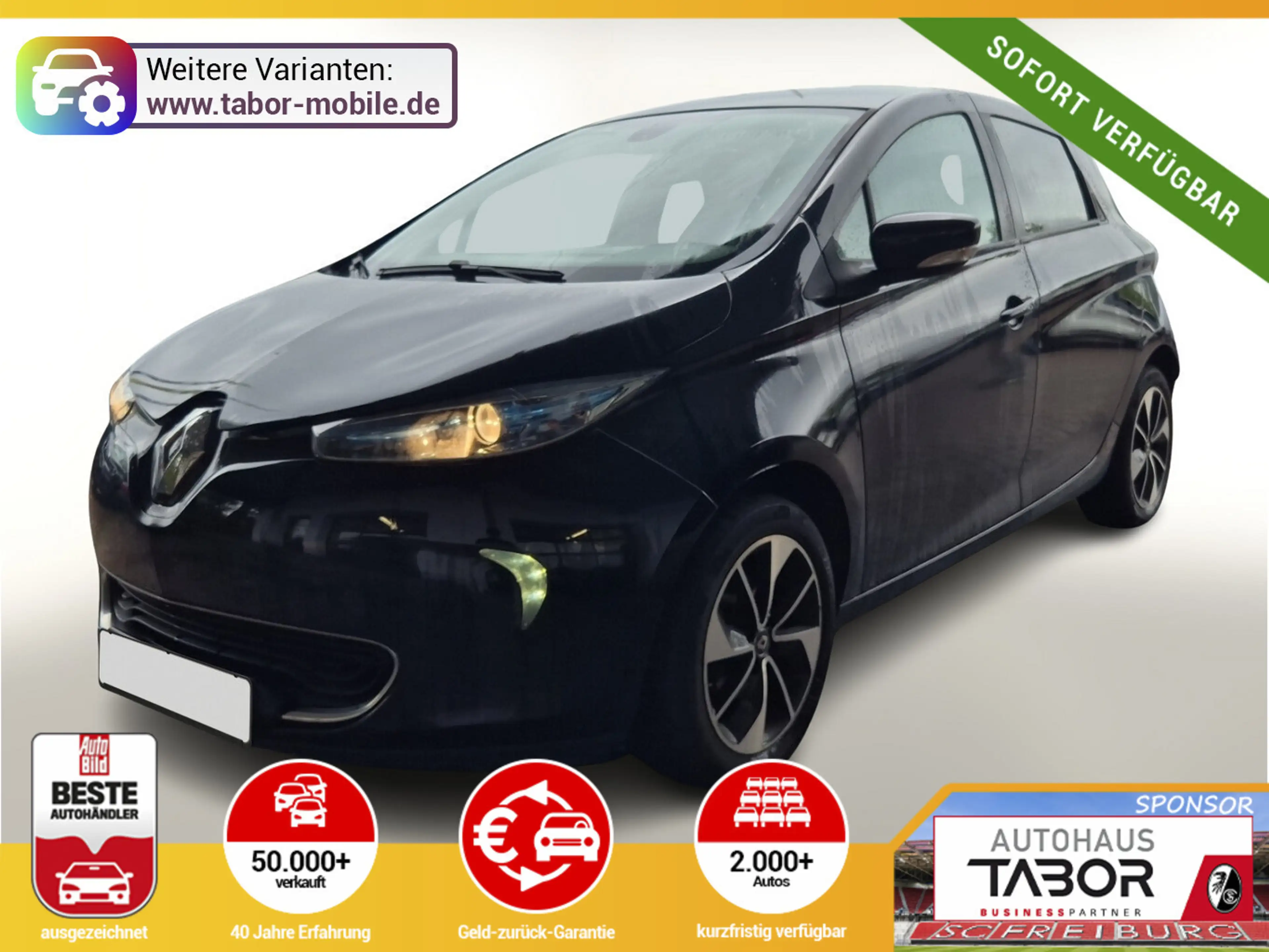 Renault ZOE R90 ZE40 Intens (Rw 400 Km) Kaufbatterie Nav