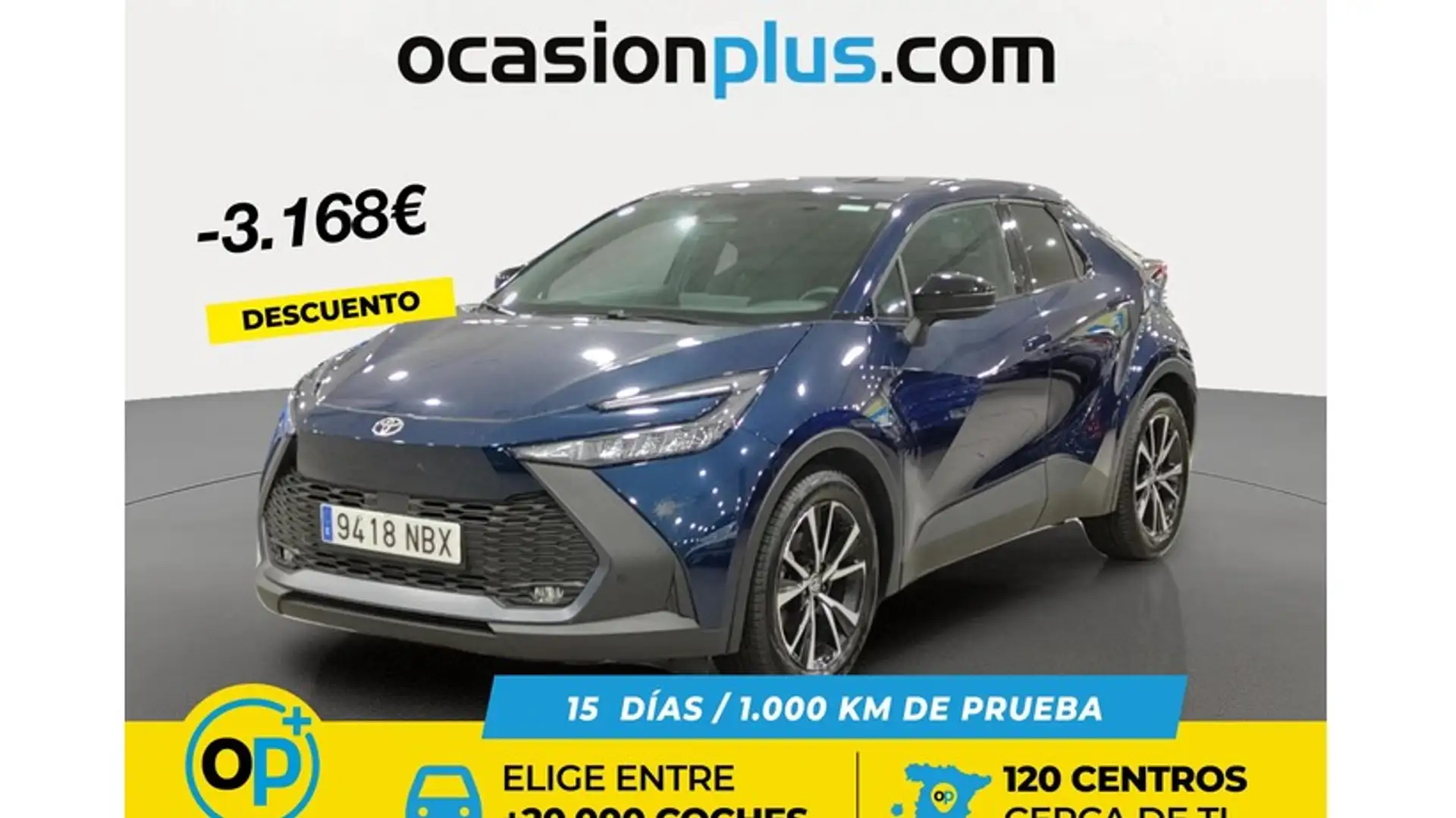 Toyota C-HR 140H Advance Bleu - 1