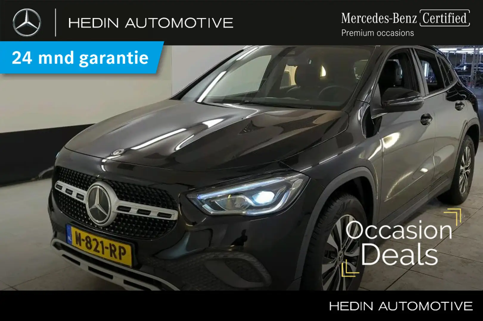 Mercedes-Benz GLA 250 GLA 250e Automaat Style Plus Line | LED | Camera | Schwarz - 1