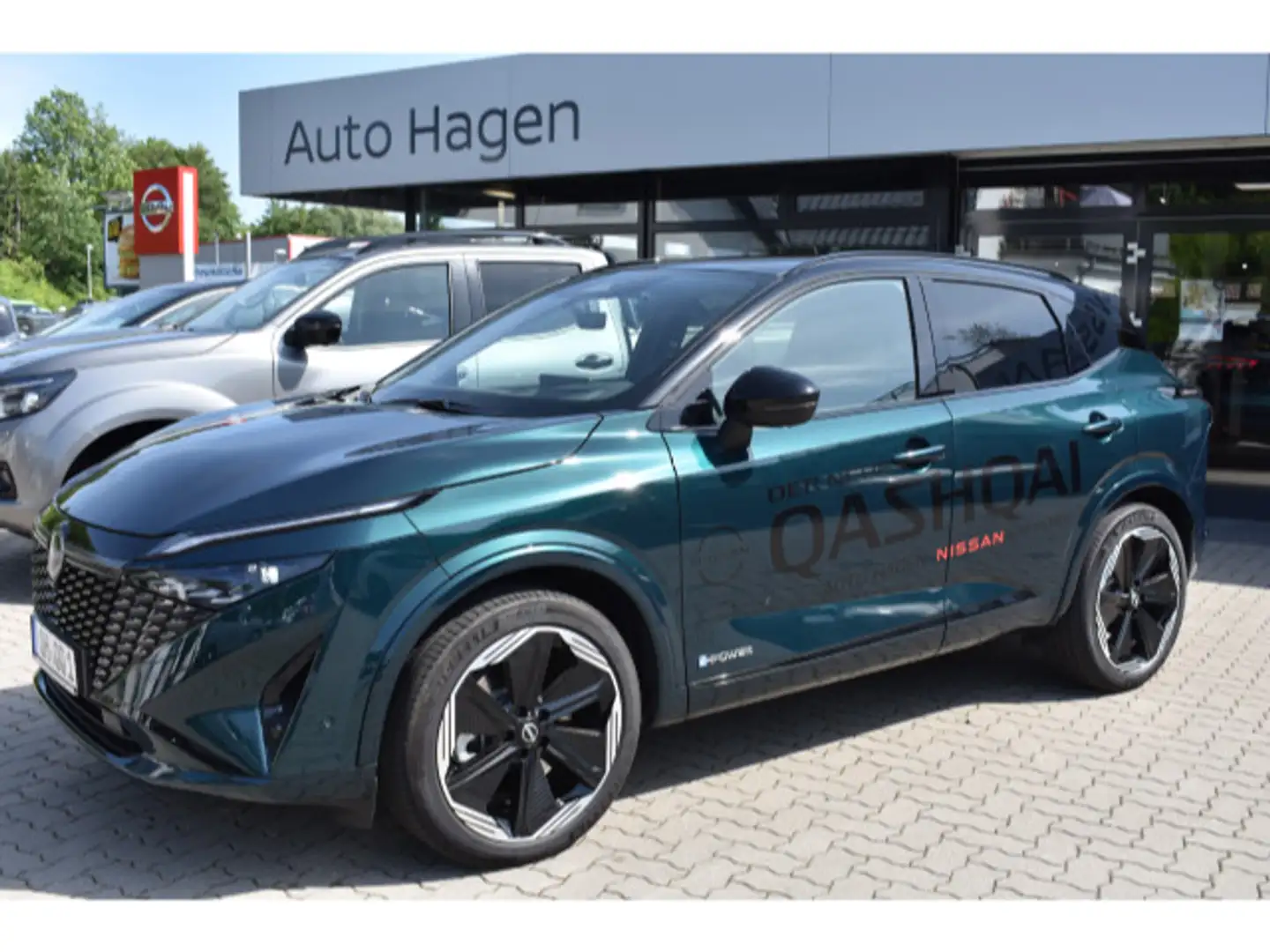 Nissan Qashqai 1.5 VC-T  e-Power N-Design Voll-LED Navi Groen - 2