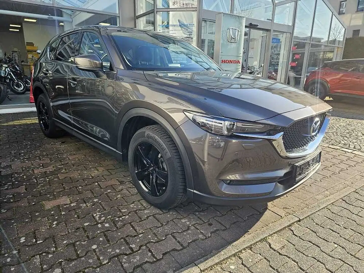 Mazda CX-5 SKYACTIV-G 194 Aut. Sports-Line m. AHK/360°/Navi/L Grau - 2