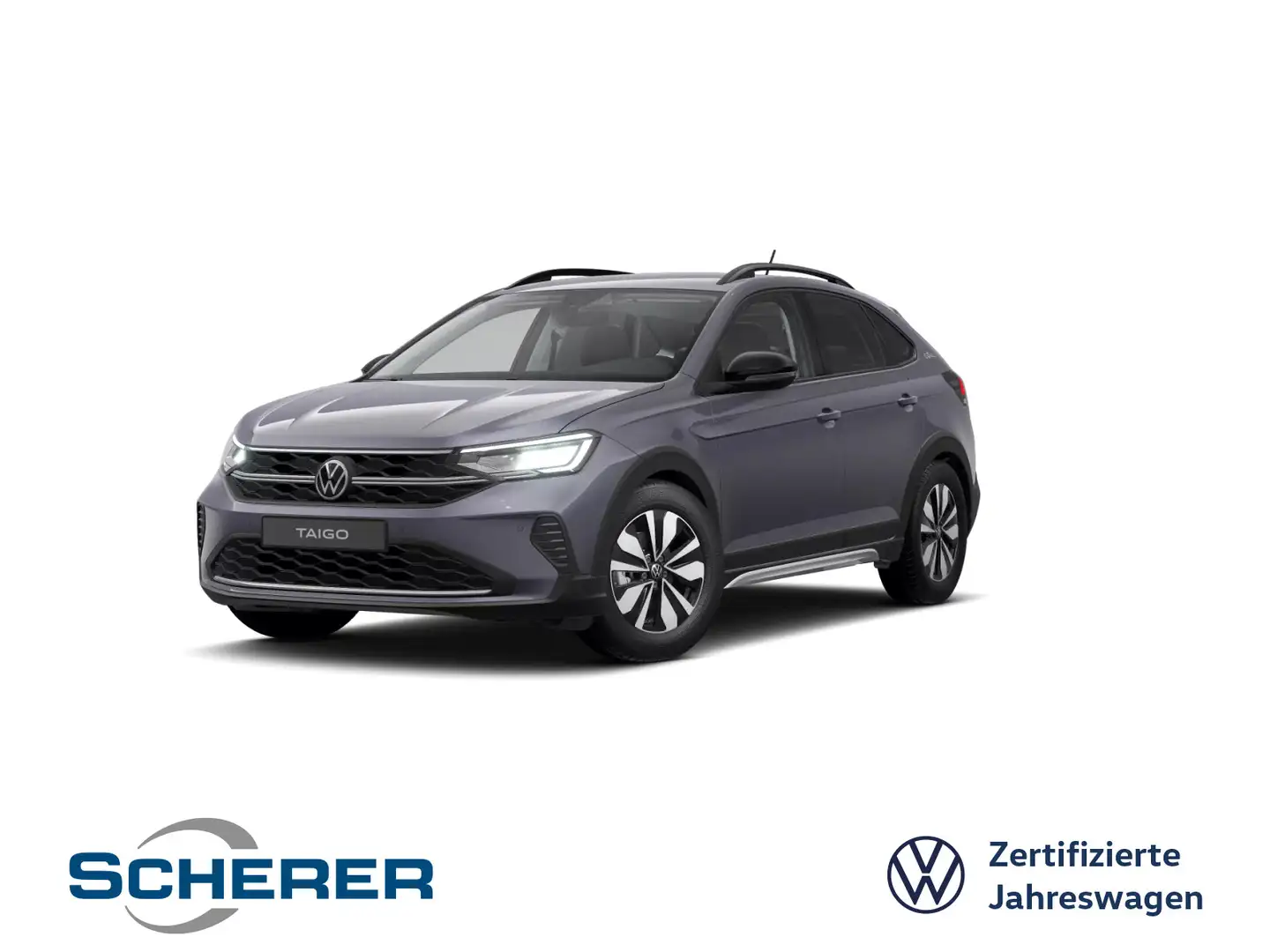 Volkswagen Taigo GOAL 1.0 TSI NAVI CARPLAY SHZ ACC GJR Grau - 1