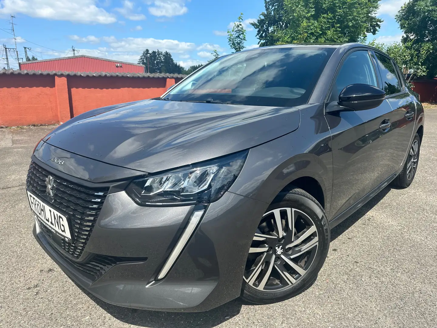 Peugeot 208 Allure Pack RFK, LED, Keyless Gris - 1