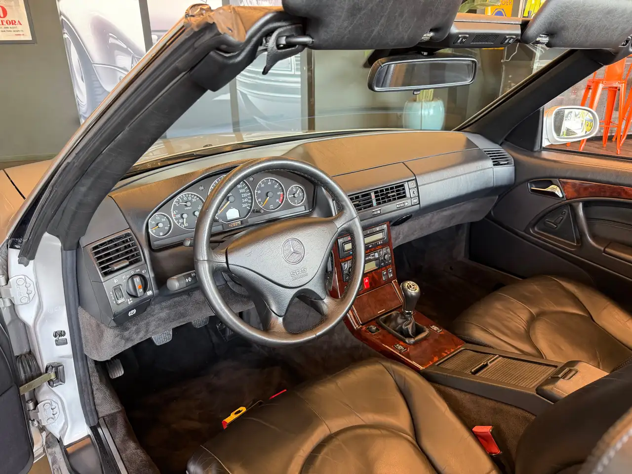 Mercedes-Benz SL 280 V6 -Rara versione Manuale- ASI, foto 8