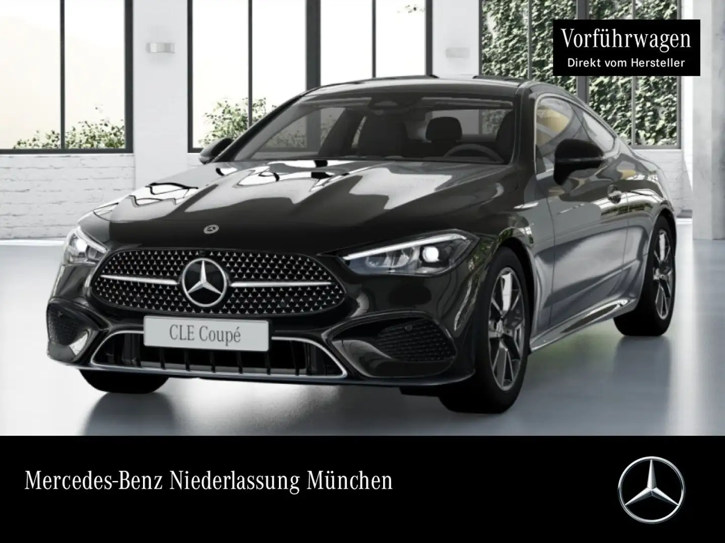 Mercedes-Benz CLE 200 AVANTG+PANO+360+AHK+LED+TOTW+KEYLESS+9G Schwarz - 1