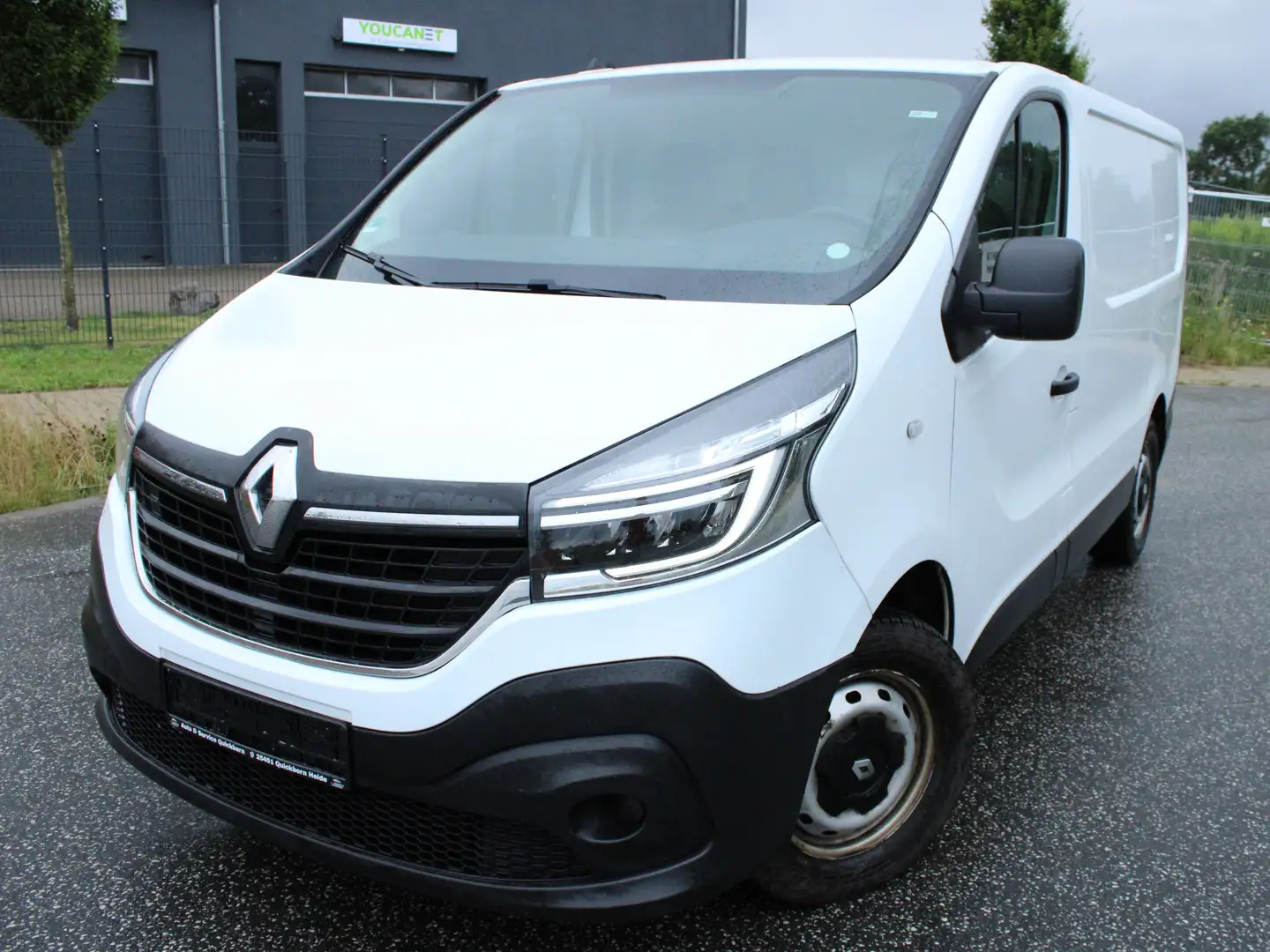 Renault Trafic L1H1 2,0 Komfort 1. HD +Klima+PDC+Keyless+MWST Weiß - 1