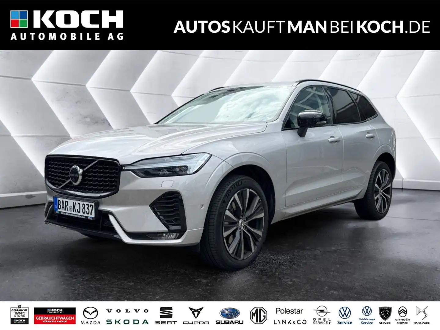 Volvo XC60 B5 AWD Mild-Hybrid Benzin Ultra Dark Silber - 1