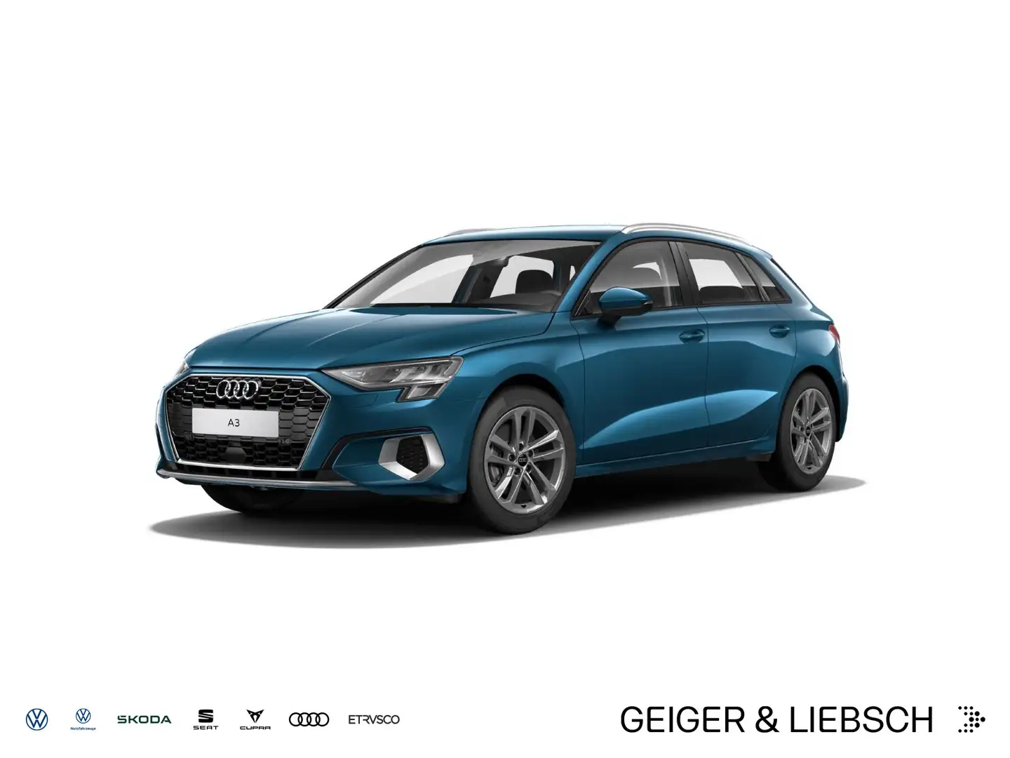 Audi A3 30 TFSI advanced LED+DSP+SH Blau - 1