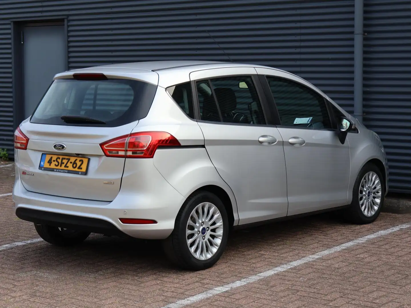 Ford B-Max 1.0 EcoBoost Titanium |Nav|Cam|Cruise|PDC|Climate| Gris - 2
