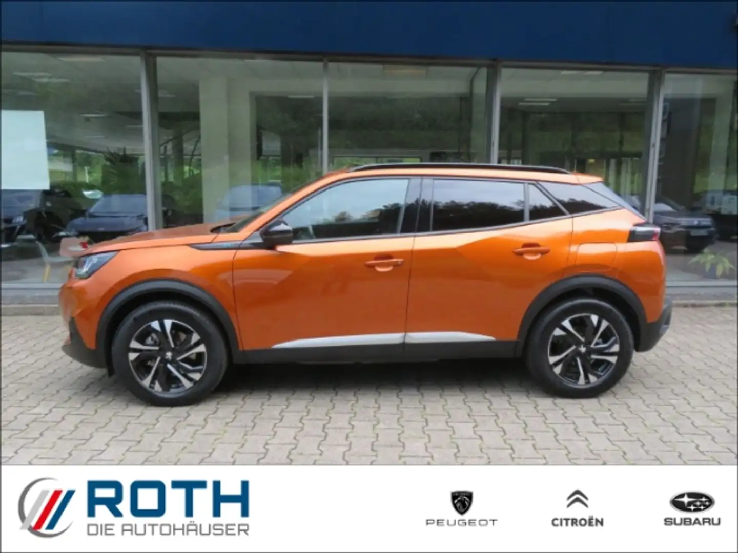 Peugeot 2008 Elektro Allure Pack 36 Monate Garantie Kurvenlicht Naranja - 1