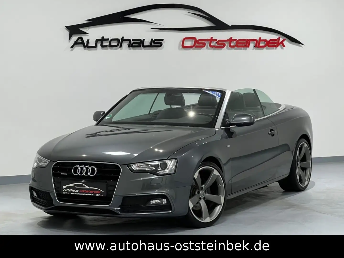 Audi A5 Cabriolet 3.0 TDI QUATTRO/S-LINE/BiXEN/NAVI/ Gris - 1