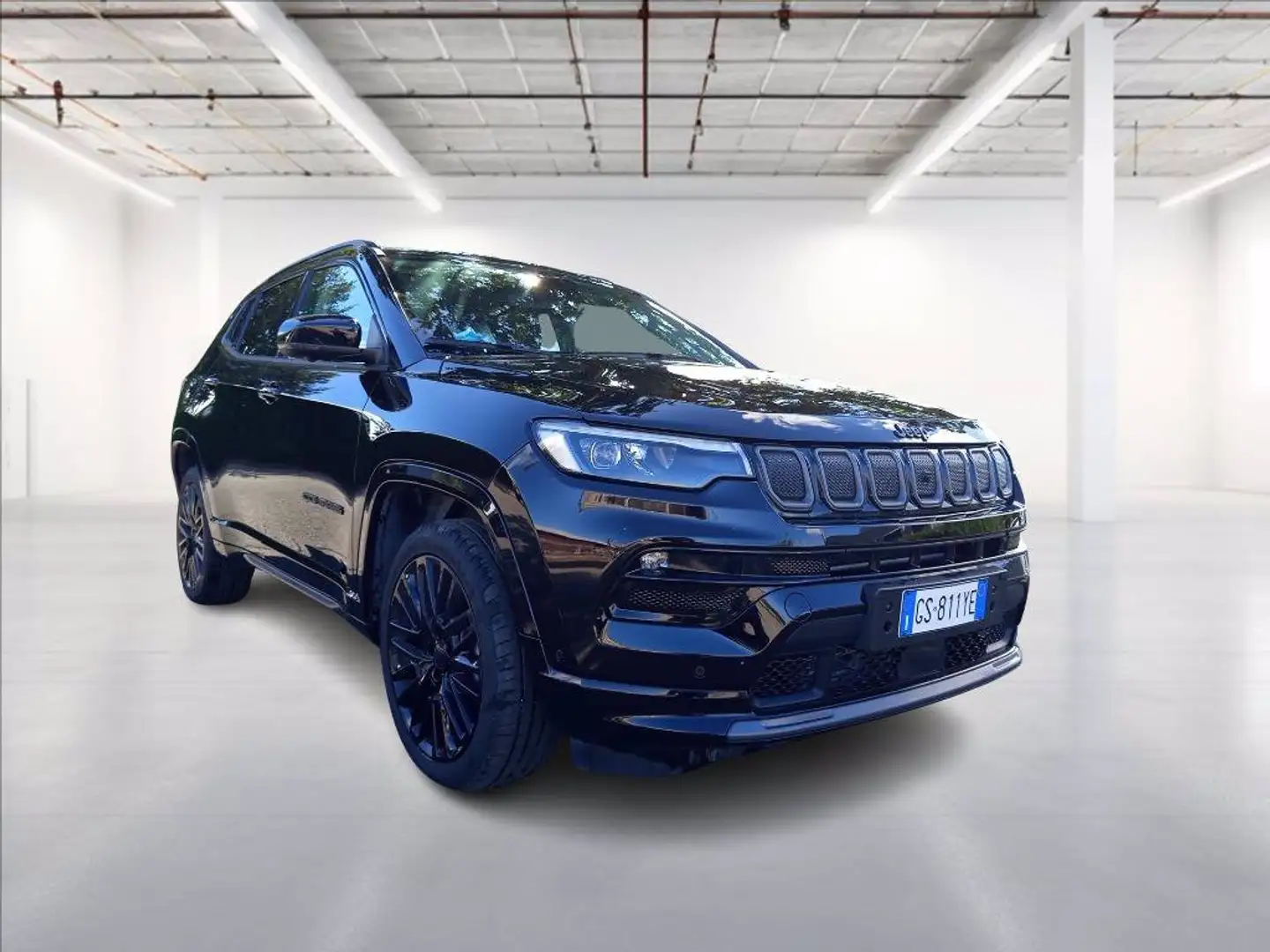 Jeep Compass 1.6 mjt S 2wd 130cv Zwart - 1