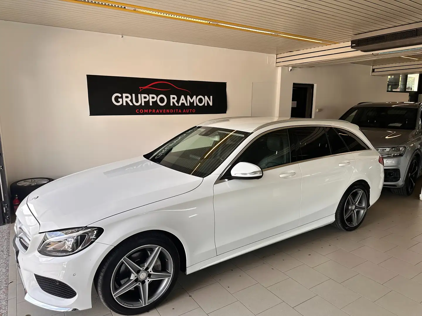 Mercedes-Benz C 220 Classe C-S205 2014 SW SW d (bt) Premium auto Bianco - 1