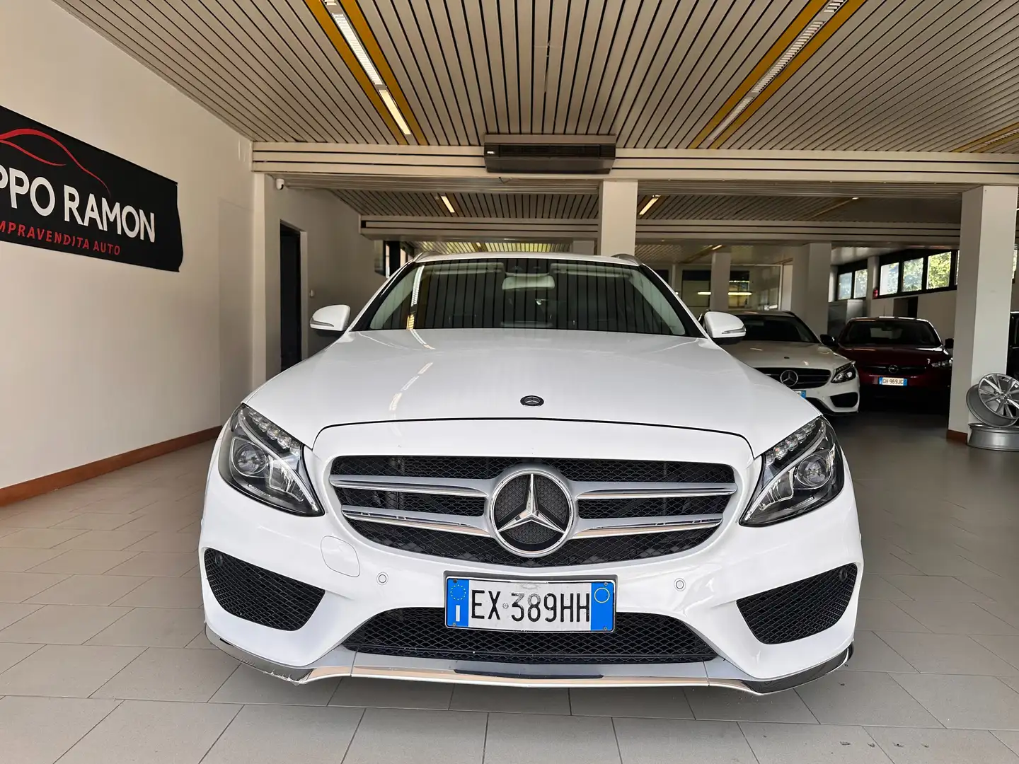 Mercedes-Benz C 220 Classe C-S205 2014 SW SW d (bt) Premium auto Bianco - 2