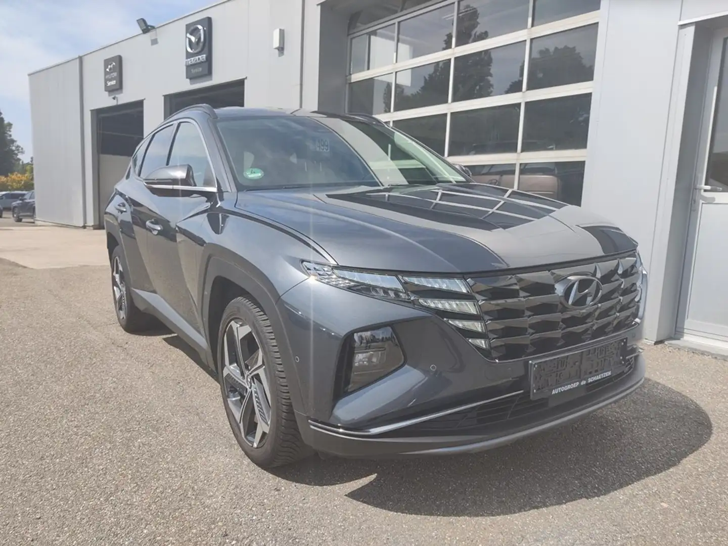 Hyundai TUCSON 230pk Hybrid, Navi, Carplay, Leder, DAB+,.. + Gara Gris - 1