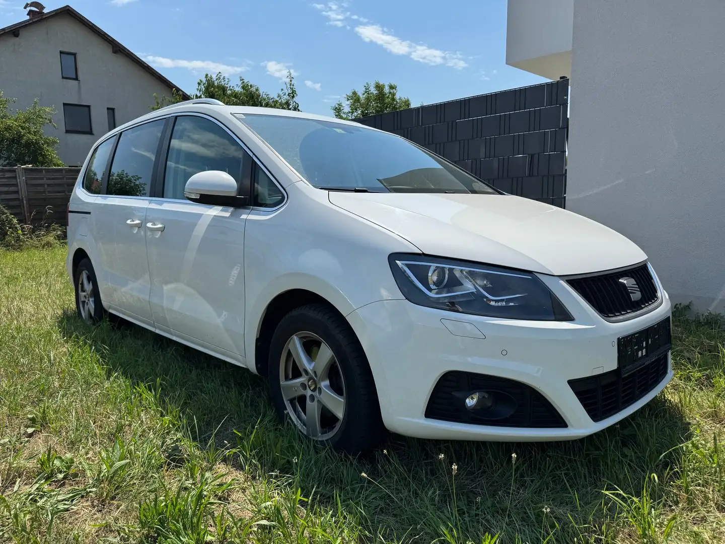 SEAT Alhambra Style TDI CR Weiß - 2