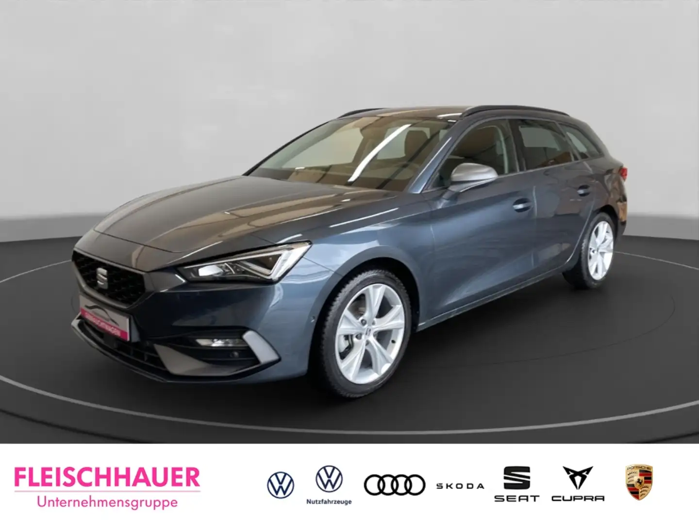 SEAT Leon 1.5 eTSI ST FR Navi VC LED ACC Apple CarPlay Gris - 1