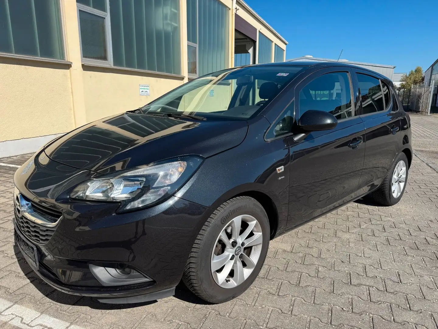 Opel Corsa E Drive 1.4°PDC°SITZHZG.°1.HAND°KLIMA Schwarz - 1