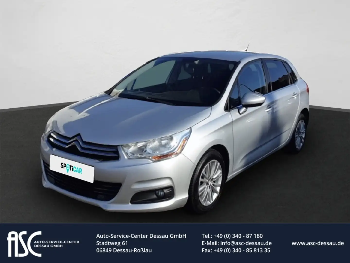Citroen C4 TENDANCE VTI120, Klima , Einparkhilfe hinten Grau - 1