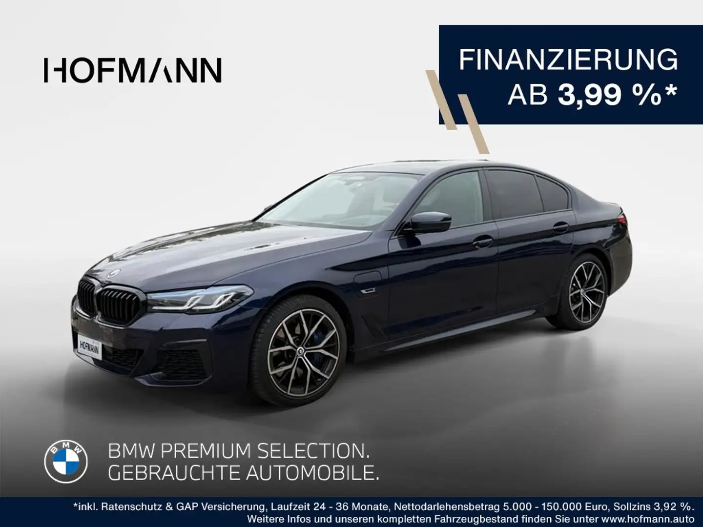 BMW 545 M Sport Pro Bleu - 1