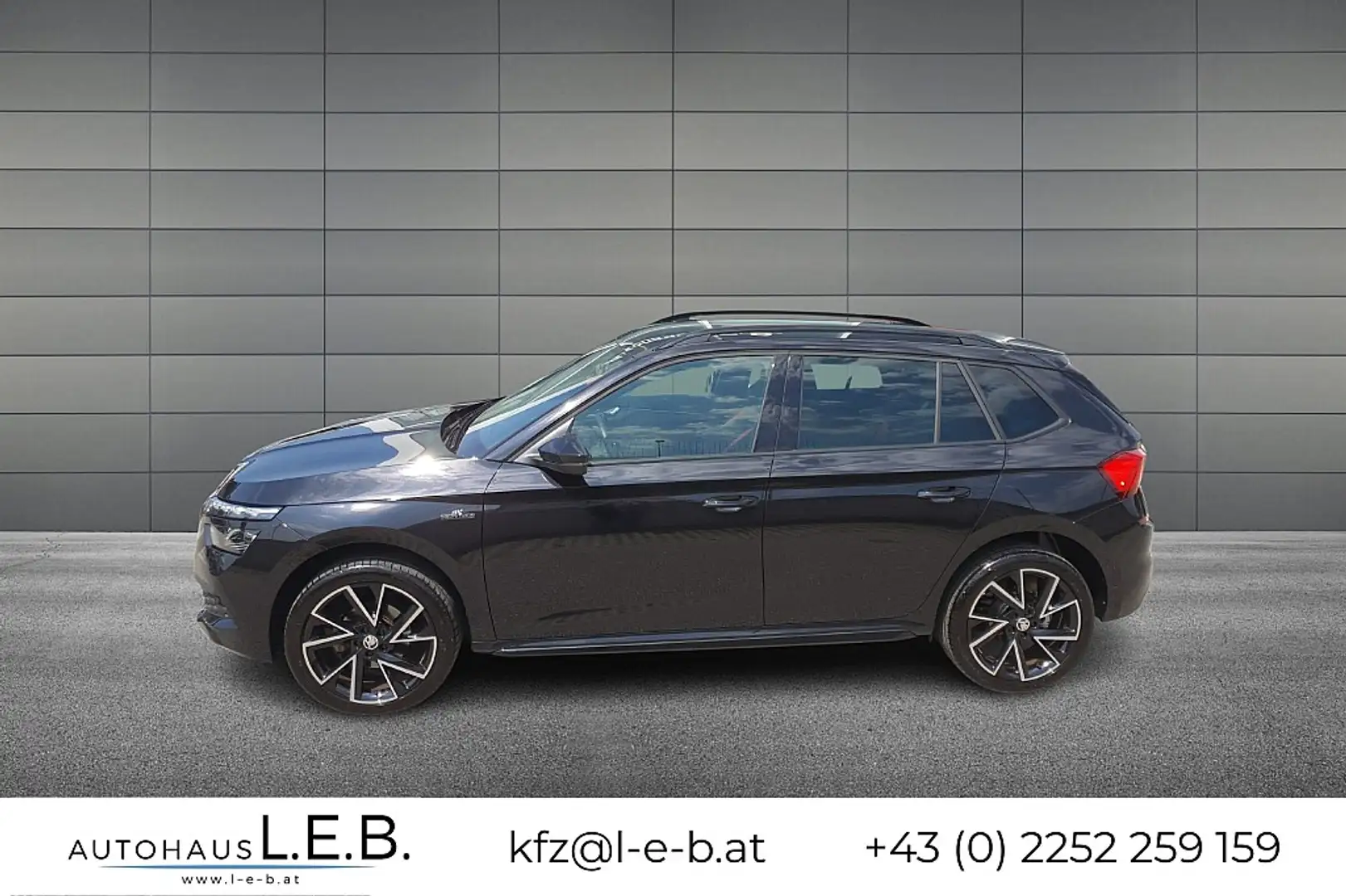 Skoda Kamiq 1,0 TSI Monte Carlo DSG Schwarz - 2