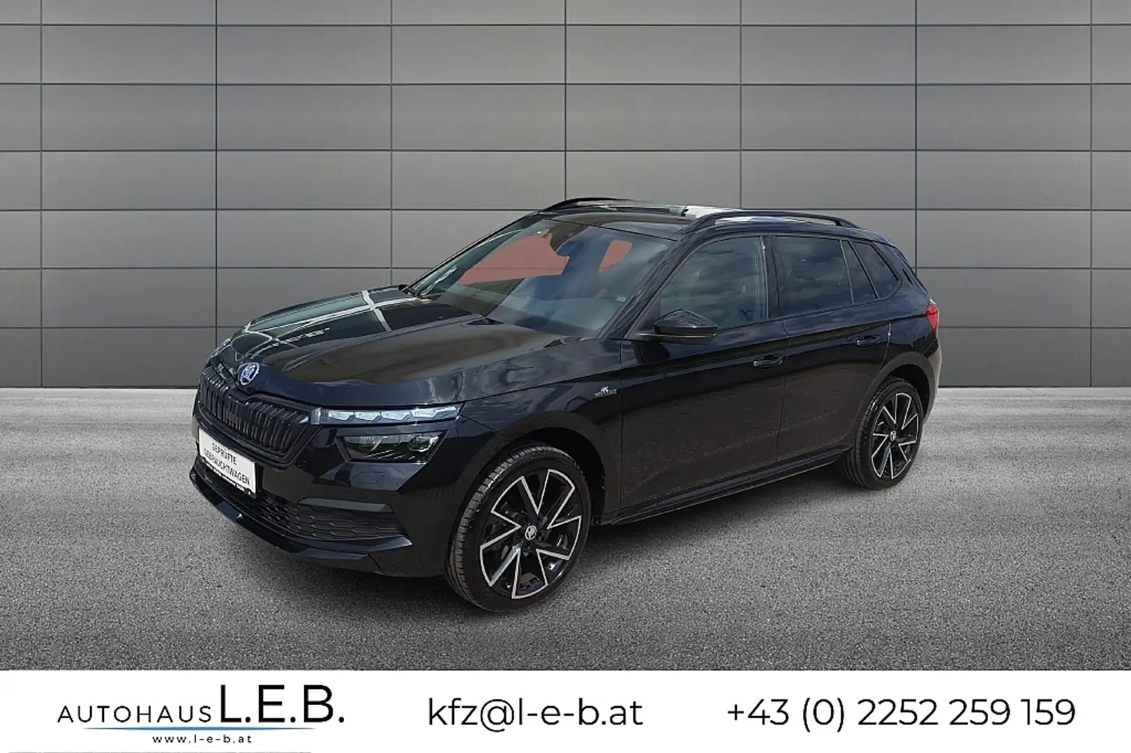 Skoda Kamiq 1,0 TSI Monte Carlo DSG Schwarz - 1